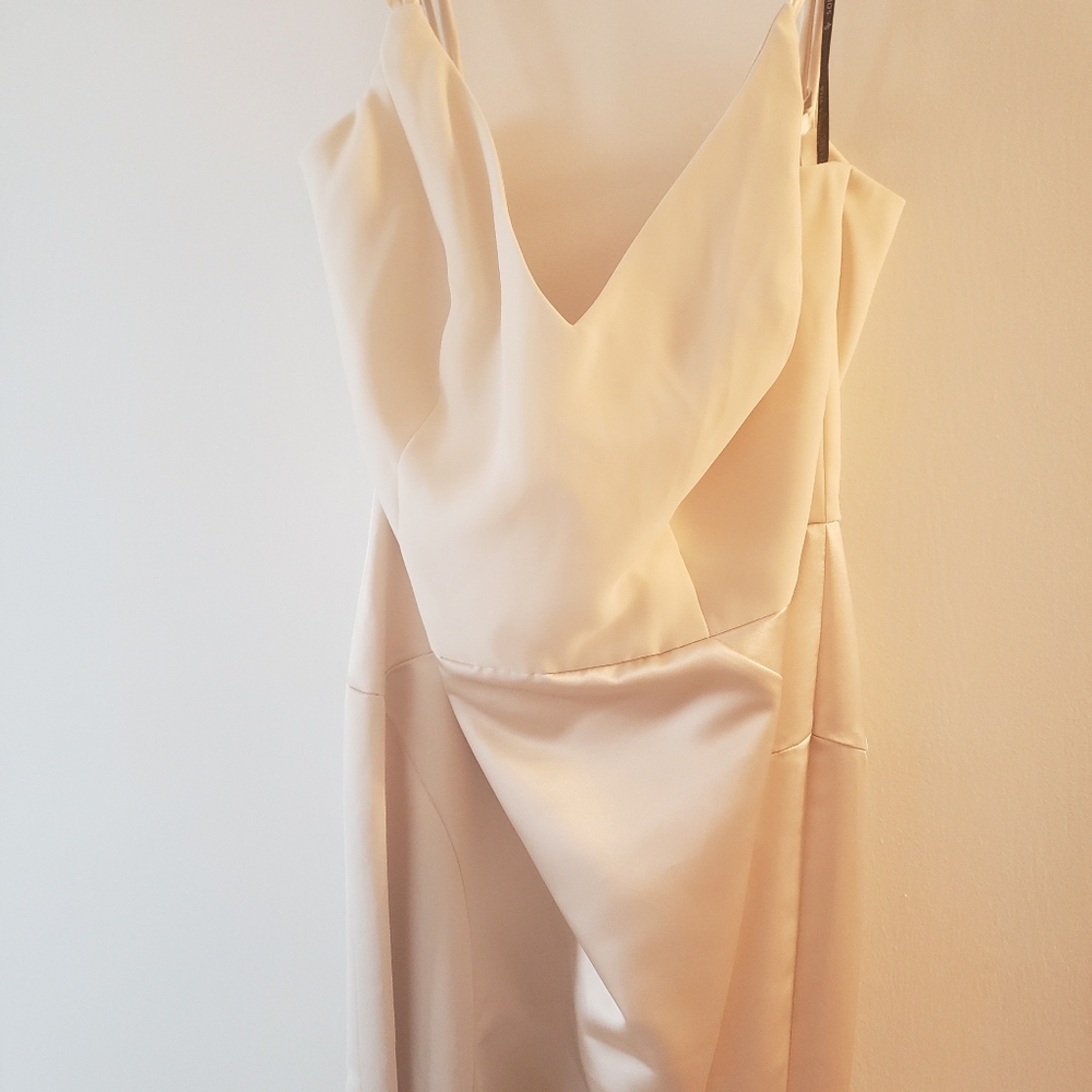 Sorella vita bridesmaid dress champagne colour